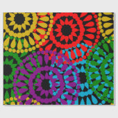 Papier Cadeau Grands cercles (Plat)