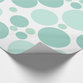 Papier Cadeau Grands cercles de jeu géométrique (Coin)