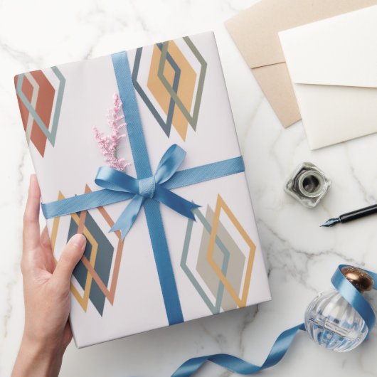 Papier Cadeau Grands diamants triples (Cadeaux)