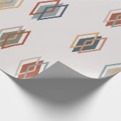 Papier Cadeau Grands diamants triples (Coin)