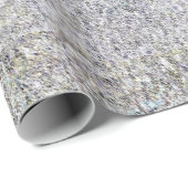 Papier Cadeau Granit noir (Coin rond)