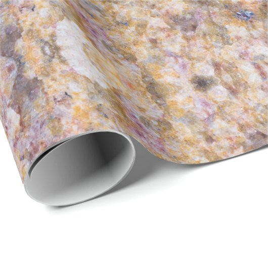 Papier Cadeau Granite background (Coin rond)