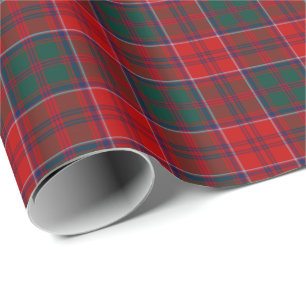 Papier Cadeau Grant Clan Tartan