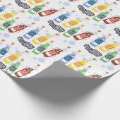 Papier Cadeau Graphique de boisson de levage Fizzy (Coin)