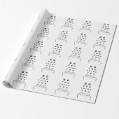 Papier Cadeau Graphique des tests de vue (Déroulé)