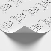 Papier Cadeau Graphique des tests de vue (Coin)
