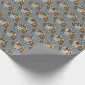 Papier Cadeau Graphique en cercle extensible TAZ™ (Coin)