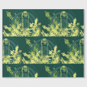 Papier Cadeau Graphique Grunge City (Plat)