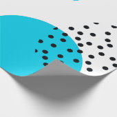 Papier Cadeau Graphique moderne, simple, tendance, en cercle urb (Coin)