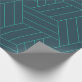Papier Cadeau Graphique Motif de géométrie (Coin)