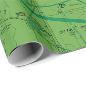 Papier Cadeau Graphique TAC de Phoenix (Coin rond)