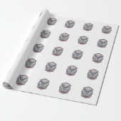 Papier Cadeau Graphique vectoriel de fierté du désert du Sud-Oue (Déroulé)
