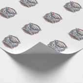 Papier Cadeau Graphique vectoriel de fierté du désert du Sud-Oue (Coin)