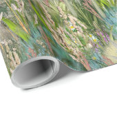 Papier Cadeau Grasses indigènes respectueuses de l'environnement (Coin rond)