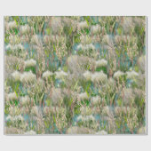 Papier Cadeau Grasses indigènes respectueuses de l'environnement (Plat)