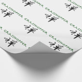 Papier Cadeau Grasshopper avec le symbole "Zen" (Coin)