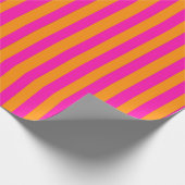 Papier Cadeau Gratté rose et orange (Coin)