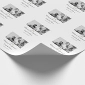 Papier Cadeau Gray bow cheers to 60 years anniversary wedding (Coin)