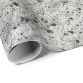 Papier Cadeau Gray dirt (Coin rond)