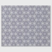 Papier Cadeau Gray Mandala (Plat)