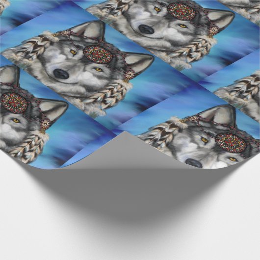 PAPIER CADEAU GRAY WOLF (Coin)