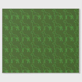 Papier Cadeau Great Dane Pattern (Plat)