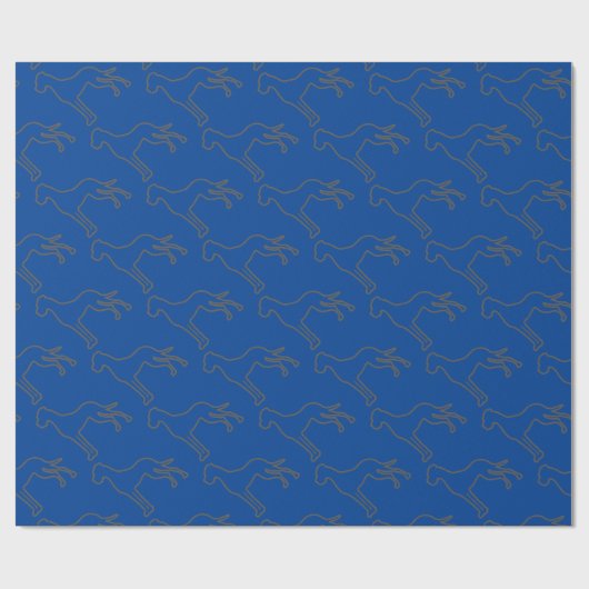 Papier Cadeau Great Dane Pattern (Plat)