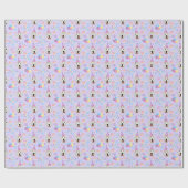 Papier Cadeau Great Pyrenees Wrapping Paper Purple (Plat)