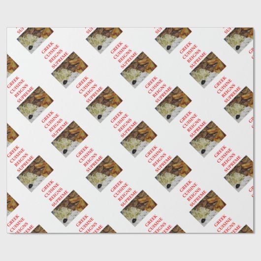 PAPIER CADEAU GREC (Plat)