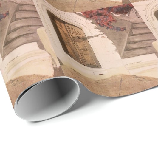 Papier Cadeau Grec (Coin rond)