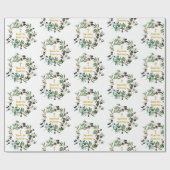 Papier Cadeau Grec Orthodoxe Χ ρ ι τ ό έ ν ! Branches d'olivi (Plat)