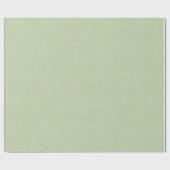 Papier Cadeau Green Beige Linen Mimic Fabric Texture (Plat)