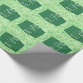 Papier Cadeau Green Christmas Present Bow Pour Vous Envelopper P (Coin)