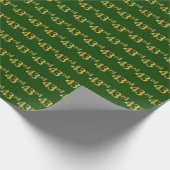 Papier Cadeau Green, Faux Gold 43e (Quarante-troisième) (Coin)