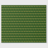 Papier Cadeau Green, Faux Gold 93e (Quatre-vingt-treizième) (Plat)