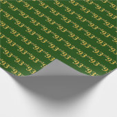Papier Cadeau Green, Faux Gold 93e (Quatre-vingt-treizième) (Coin)