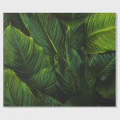 PAPIER CADEAU GREEN-LEAFED PLANT (Plat)