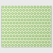 Papier Cadeau Green leaves (Plat)