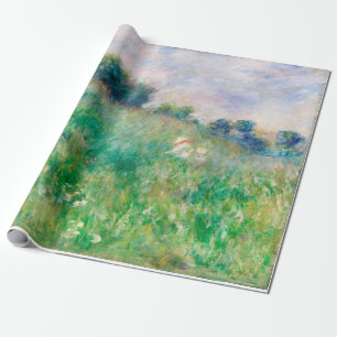 Papier Cadeau Green Meadow par Renoir Impressionniste Peinture