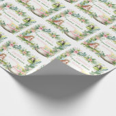 Papier Cadeau Green Pastel Fairy Premier anniversaire - (Coin)