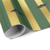 Papier Cadeau Green School College University Graduation Day (Coin rond)