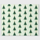 Papier Cadeau Green Tree (Plat)