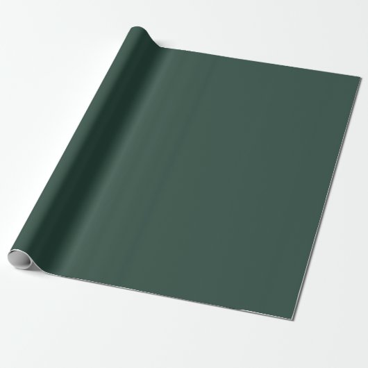 Papier Cadeau Green wrapping paper, perfect for birthday gifts (Déroulé)