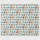 Papier Cadeau Gremlins™ Sticker Fun Pattern (Plat)