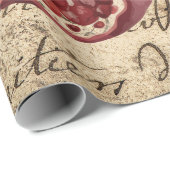 Papier Cadeau grenade (Coin rond)