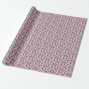 Papier Cadeau Grenade moderne : Style Abstrait sans couture