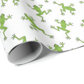 Papier Cadeau Grenouille (Coin rond)