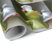 Papier Cadeau Grenouille (Coin rond)