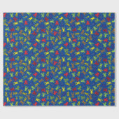 Papier Cadeau Grenouille arborescente Anniversaire de enfant mûr (Plat)