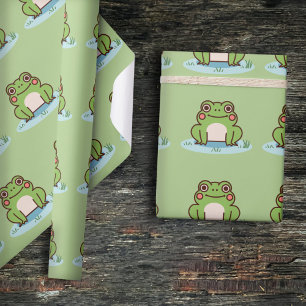Papier Cadeau Grenouille mûre